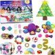  ADVENTSKALENDER-SET MIT ANTI-STRESS-SPIELZEUG VON GNIOTEK POP IT FIDGET TOY