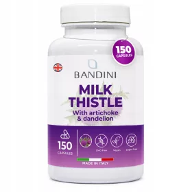   Leberschutz Kapseln mit Mariendistel, Artischocke und Löwenzahn - Hochdosiert und Vegan