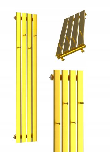  BELLOHOOK DEKORATIVER HEIZKÖRPER 120x30 GOLD