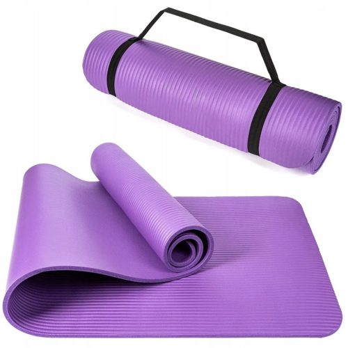 GYMNASTIKMATTE FÜR PILATES-FITNESSÜBUNGEN, DICKE NBR-UNTERSTÜTZUNG, GROSS