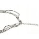  Glänzendes Damenarmband aus 925er Silber, verstellbar / Für 18 20 30 Geburtstage