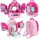  Schminktisch, KOFFER, Puppenhaus, RUCKSACK, 3-in-1-Beauty-Set für Mädchen