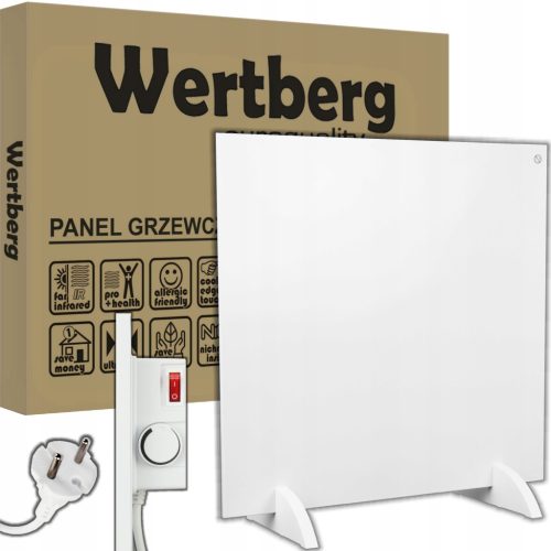  WERTBERG IR 5.43 Infrarotheizung mit Thermostat, Metallstrahler