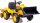  TRAKTOR MIT ANHÄNGER 12V BATTERIE, 90W FERNBEDIENUNG