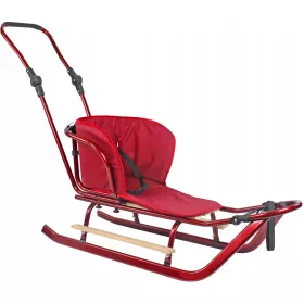  Traditioneller E-Season-Schlitten aus Metall mit Schieber