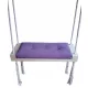  Schaukelsitz gepolstert LILA SAMT Kinderhaus Gartenbrett 50cm