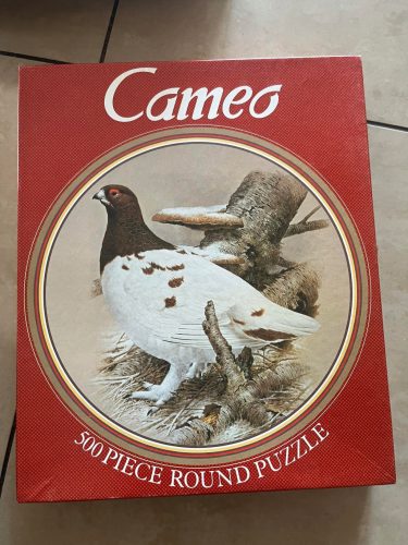  Rundes Vögel-Puzzle, Alphabet, Flohmarkt, 1000 Stück