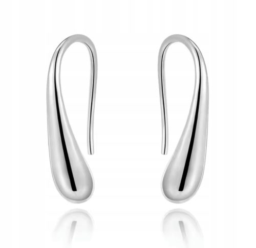  Hängende Ohrhänger, offen als Geschenk, 925er Silber