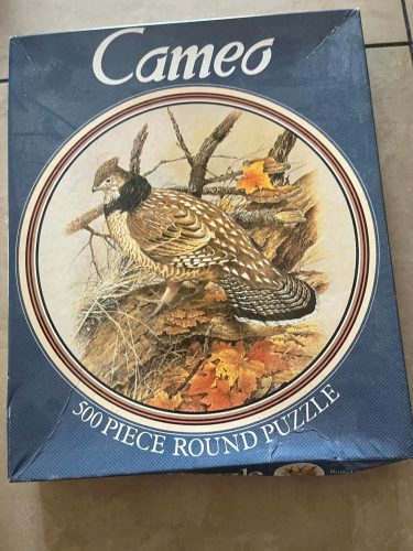  Teile Bitar Ruffed Grouse Cameo Grouse 500-Runden-Puzzle
