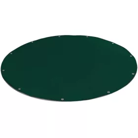   Runde Abdeckplane 5x5m grün 80g/m2 - Widerstandsfähig & Vielseitig