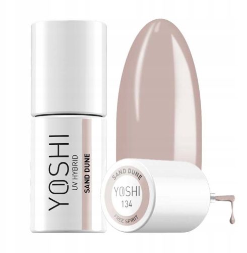  YOSHI FREE SPIRIT HYBRID NAGELLACK SAND BEIGE 134 SAND DUNE 6 ml