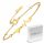  Armband aus 18 Karat Gold mit Life Line, Heart Pulse