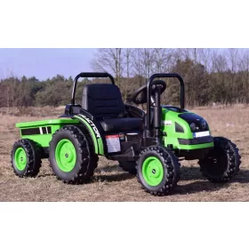    BATTERIEBETRIEBENER TRAKTOR MIT ANHÄNGER 2x45W FERNBEDIENUNG