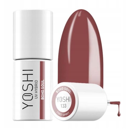  YOSHI FREE SPIRIT HYBRID NAGELLACK 133 BOHO SOUL 6 ml