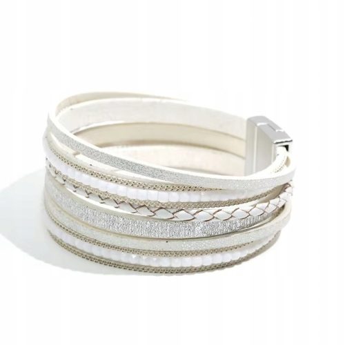 Lederarmband Ethno geflochtenes Leder Boho Vintage Wickelriemen