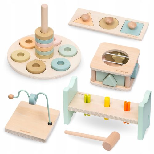  Montessori-Spielzeugset für Kinder von 13 bis 18 Monaten Mamabrum MAM184 EDU TOY
