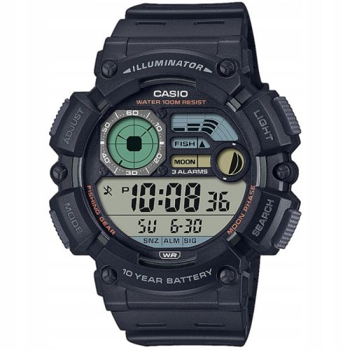  Casio WS-1500H-1AVEF Uhr, Herren, Angeltimer