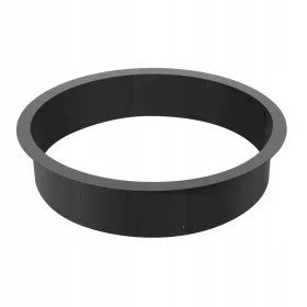    VEVOR Feuerring, Schwarz, 8,83 kg, Höhe 215,9 mm, Kohlenstoffstahl