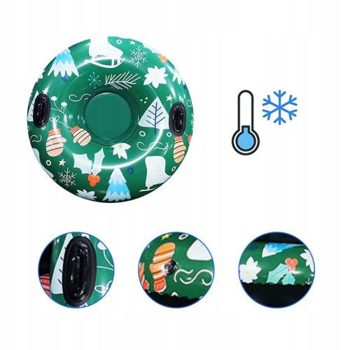  Kinderschlitten aus PVC mit Griffen für den Schneesport
