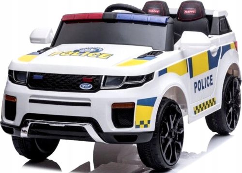  POLIZEIWAGEN MIT 12-V-BATTERIE, 2 45-W-MOTOREN + FERNBEDIENUNG