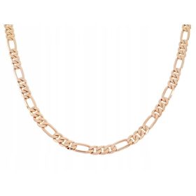  291a Goldkette 60 cm 6 mm 18 Karat vergoldet Xuping Figaro