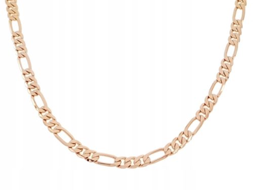  291a Goldkette 60 cm 6 mm 18 Karat vergoldet Xuping Figaro