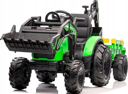  TRAKTOR MIT ANHÄNGER 12V BATTERIEBAGGERLEISTUNG 90W FERNBEDIENUNG