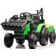  TRAKTOR MIT ANHÄNGER 12V BATTERIEBAGGERLEISTUNG 90W FERNBEDIENUNG