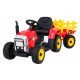  Traktor mit Anhänger und Fernbedienung BLOW rot XMX-611