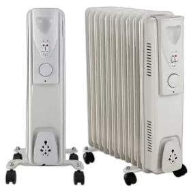    Ölkühler mit 13 Lamellen für dickes Öl, 2900 W, elektrisch, mit Lamellen