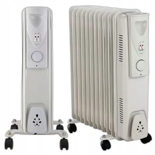  Ölkühler mit 13 Lamellen für dickes Öl, 2900 W, elektrisch, mit Lamellen