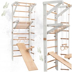    Turnleiter für Kinder, Kletterleiter aus Holz für Erwachsene, 230 x 80 cm