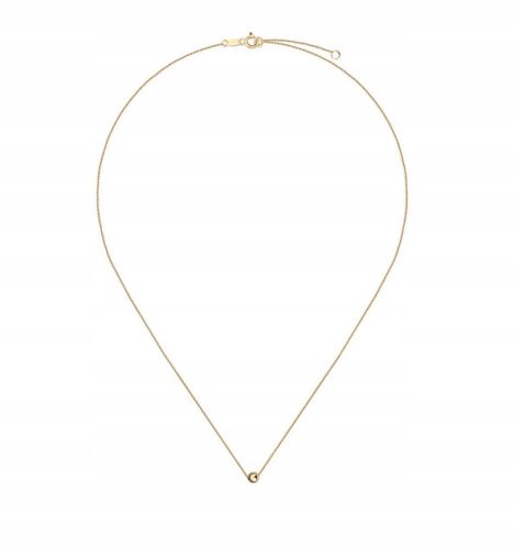  Minimalistische Goldkette, glatte Kugel, klein Verona CA194272
