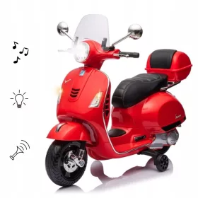  VESPA GTS SUPER RED BATTERIE-ROLLER FÜR KINDER