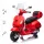  VESPA GTS SUPER RED BATTERIE-ROLLER FÜR KINDER