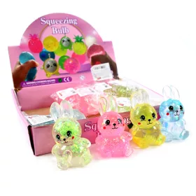  BUNTES KANINCHEN HASE GNIOTEK ANTI-STRESS-SENSOR-SET 12-TLG