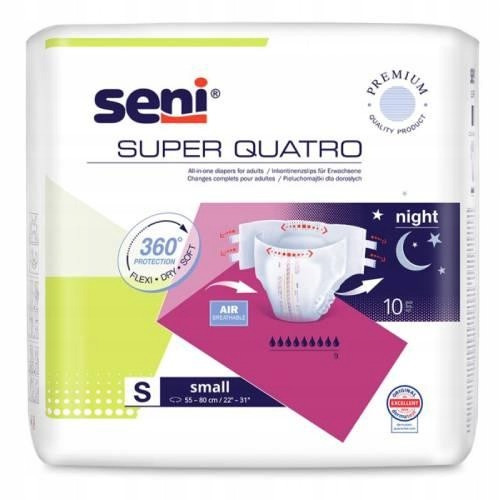  Seni Super Quatro S Erwachsenen Windelhöschen 10 Stk.