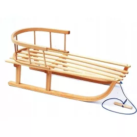  Traditionelle Holzschlitten-Eule