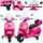  Baby-Rutsch-Vespa-Roller mit Batterie, MP3-MicroSD-Sun-Baby-Hülle