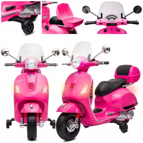  Baby-Rutsch-Vespa-Roller mit Batterie, MP3-MicroSD-Sun-Baby-Hülle