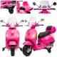  Baby-Rutsch-Vespa-Roller mit Batterie, MP3-MicroSD-Sun-Baby-Hülle