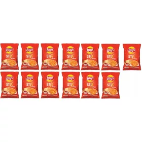   13x 130g LAY'S Stix mit Ketchup Geschmack - Halbe Kartonpackung