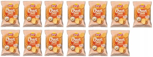 13x 110g LAY'S OVEN BAKED Chips mit Pfifferling-Creme-Geschmack