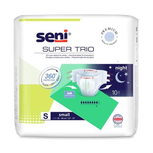  Seni Super Trio S Windelhöschen für Erwachsene 10 Stk.