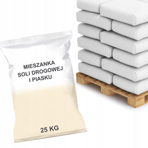  Salz- und Sandmischung zum Einstreuen von Salzsand, 500 kg