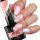 Claresa Gel in einer Flasche mit Pinsel. Pinsel Easy Gel 3 Peach Nude
