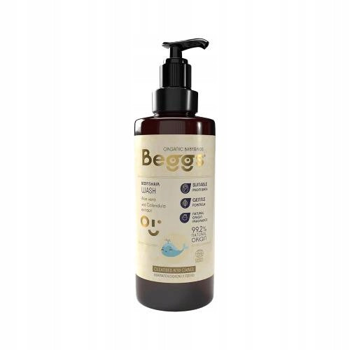  Beggs Duschgel für Körper und Haare für Kinder, 200 ml