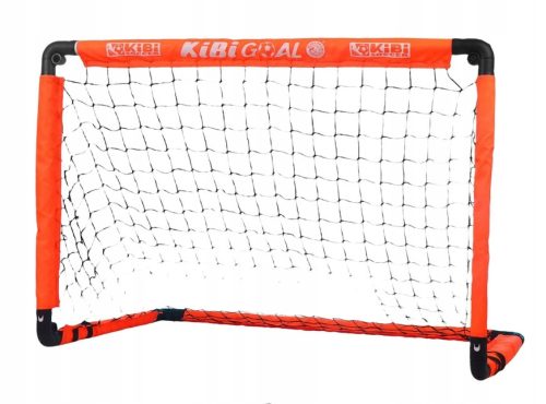  KiBI GOAL90 x 60 Kinder-Fußballtor, orange, KLAPPBAR