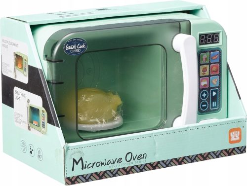  MIKROWELLENOFEN für Kinder Mini-Mikrowelle Licht, Ton