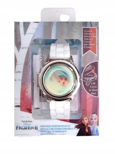  Gefrorene digitale Armbanduhr mit Spinner